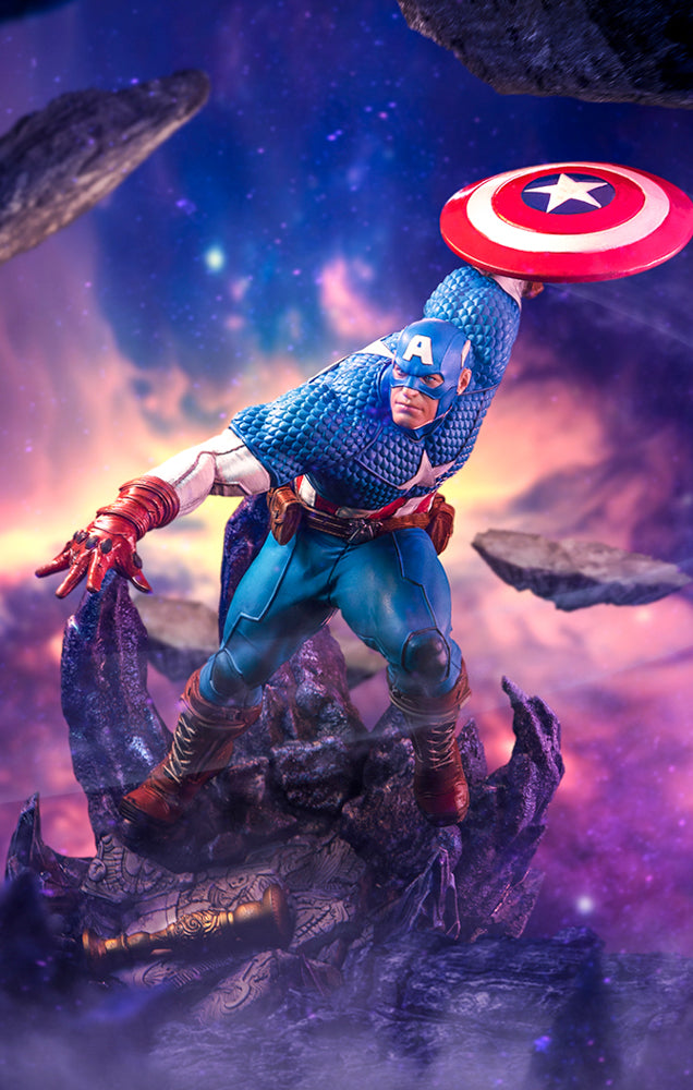 Captain America Deluxe - Infinity Gauntlet Diorama - BDS Art Scale 1/10 - Iron Studios