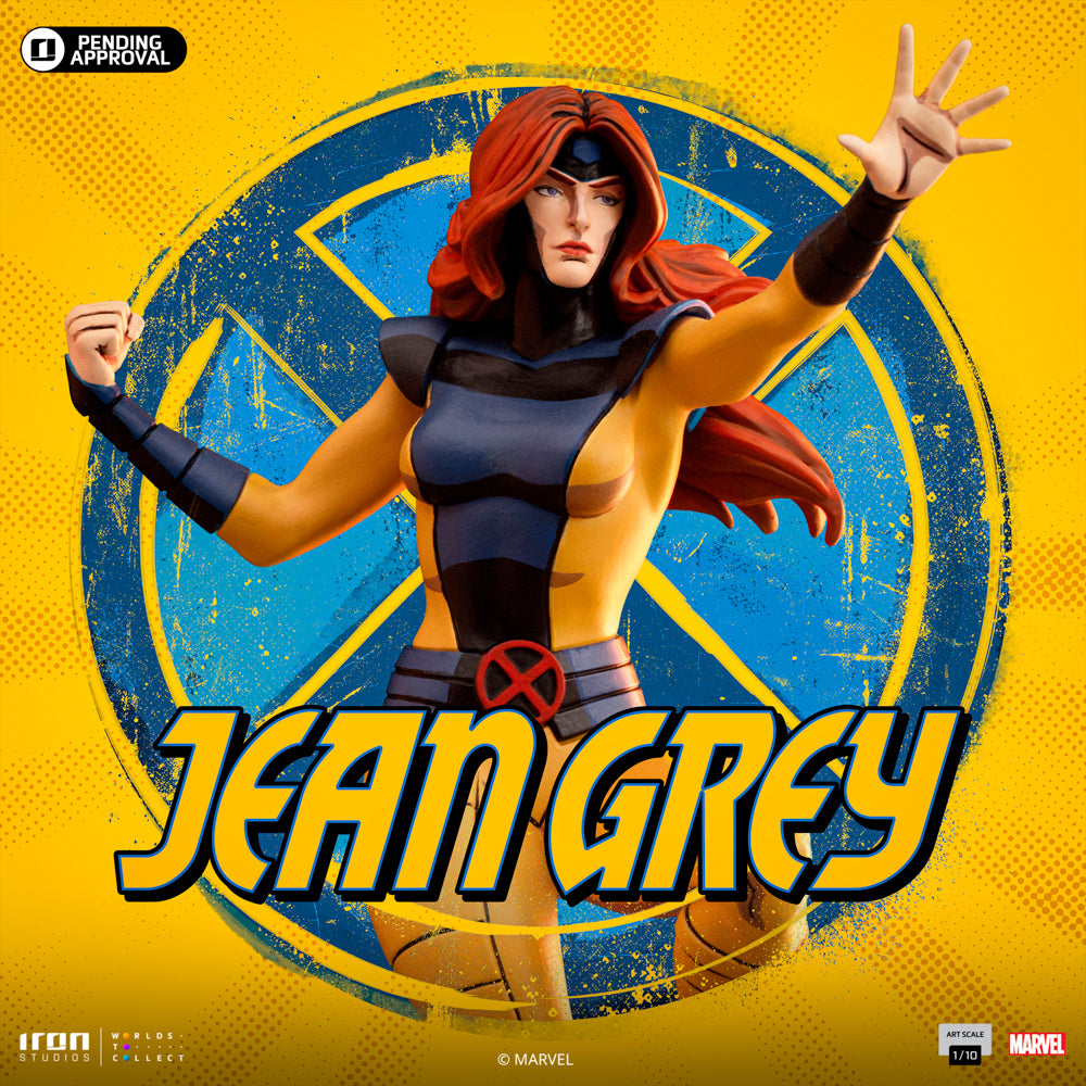 Jean Grey  XMen '97  Art Scale 1/10  Iron Studios
