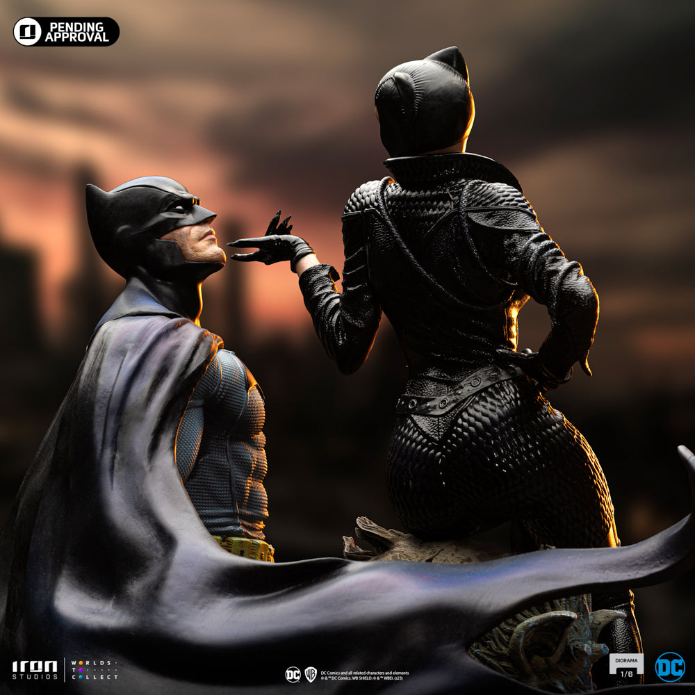 Statue Batman and Catwoman - DC Comics Series #9 - Diorama 1/6 - Iron Studios