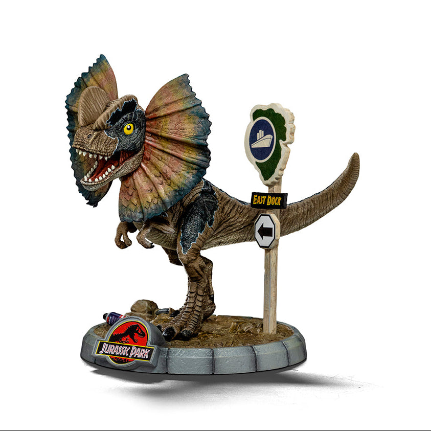 Dilophosaurus  Jurassic Park  Minico  Iron Studios
