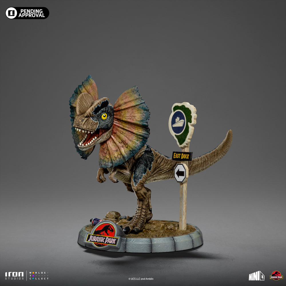 Dilophosaurus  Jurassic Park  Minico  Iron Studios