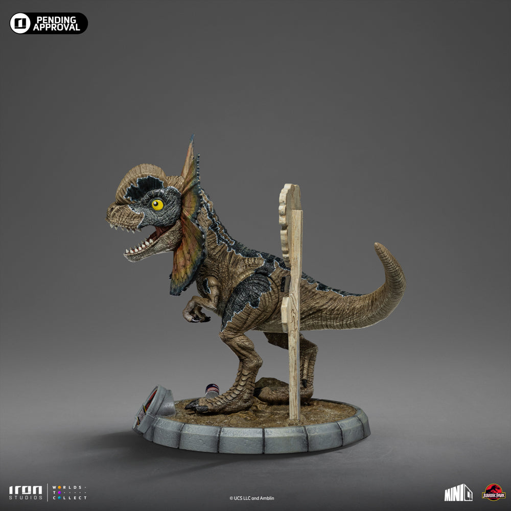 Dilophosaurus  Jurassic Park  Minico  Iron Studios