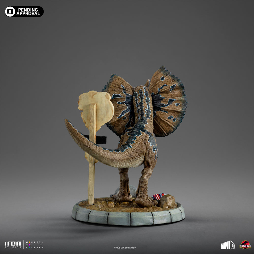 Dilophosaurus  Jurassic Park  Minico  Iron Studios