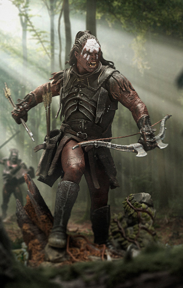 Lurtz Uruk-Hai Leader - The Lord of the Rings - Art Scale 1/10 - Iron Studios
