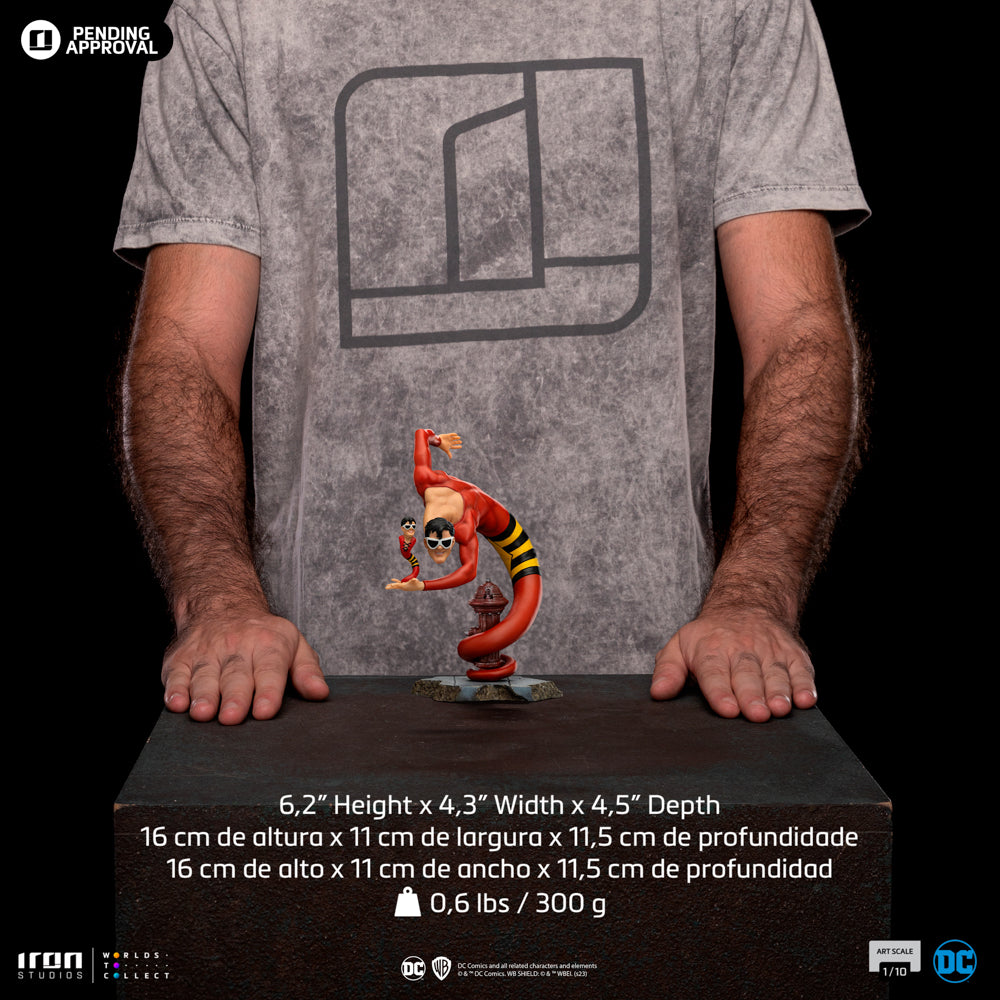 Plastic Man  DC Comics Series #9  Art Scale 1/10  Iron Studios