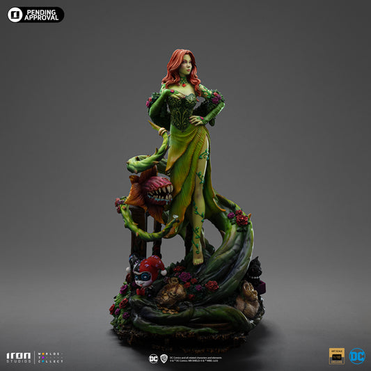 Statue Poison Ivy Deluxe  Gotham City Sirens  Art Scale 1/10  Iron Studios