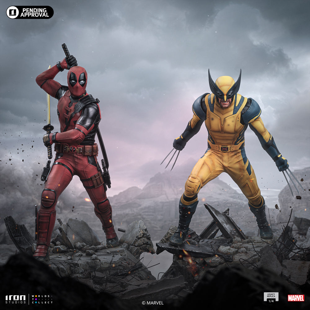Deadpool  Deadpool & Wolverine  Legacy Replica 1/4  Iron Studios