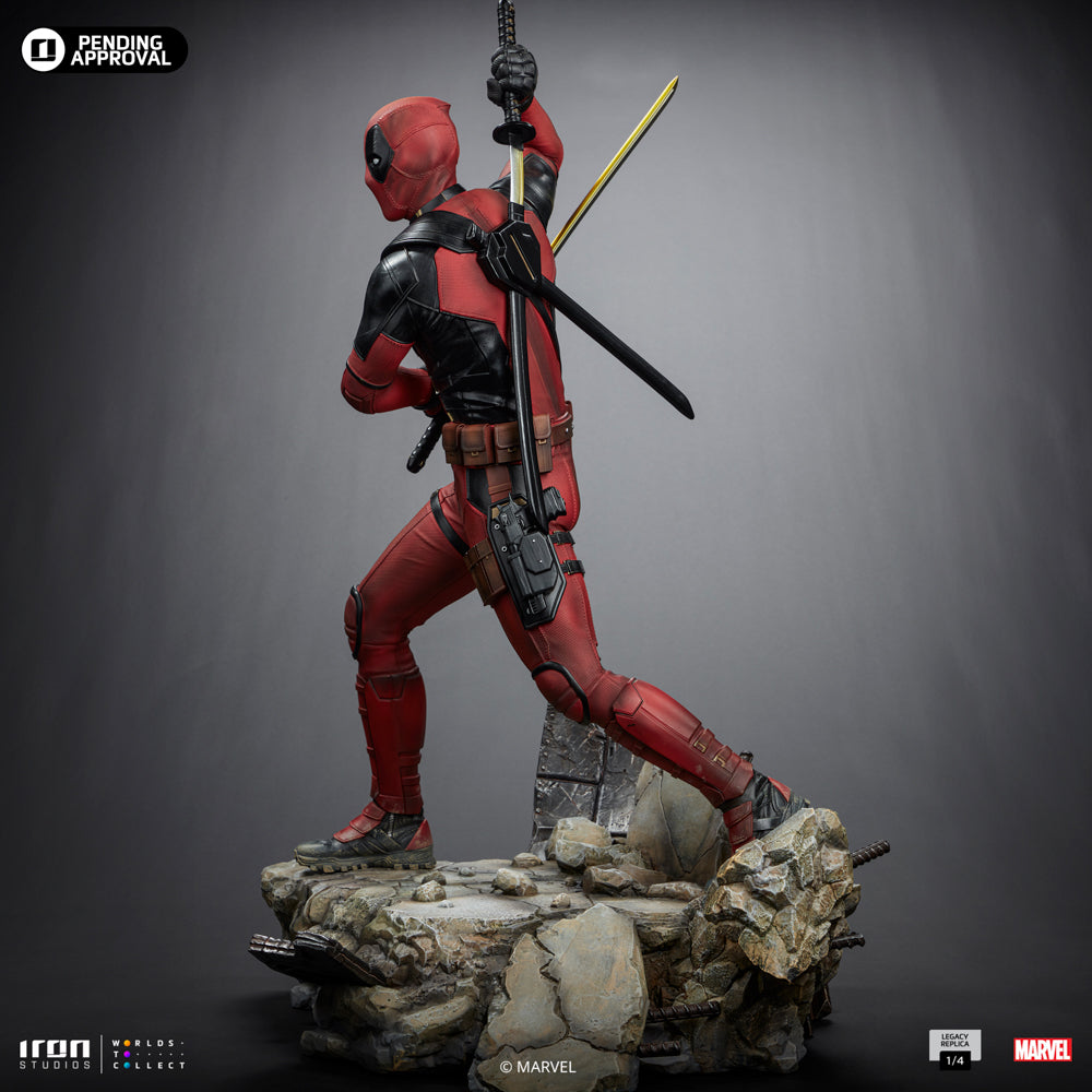 Deadpool  Deadpool & Wolverine  Legacy Replica 1/4  Iron Studios