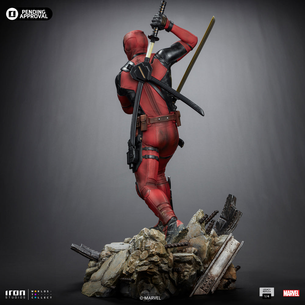 Deadpool  Deadpool & Wolverine  Legacy Replica 1/4  Iron Studios