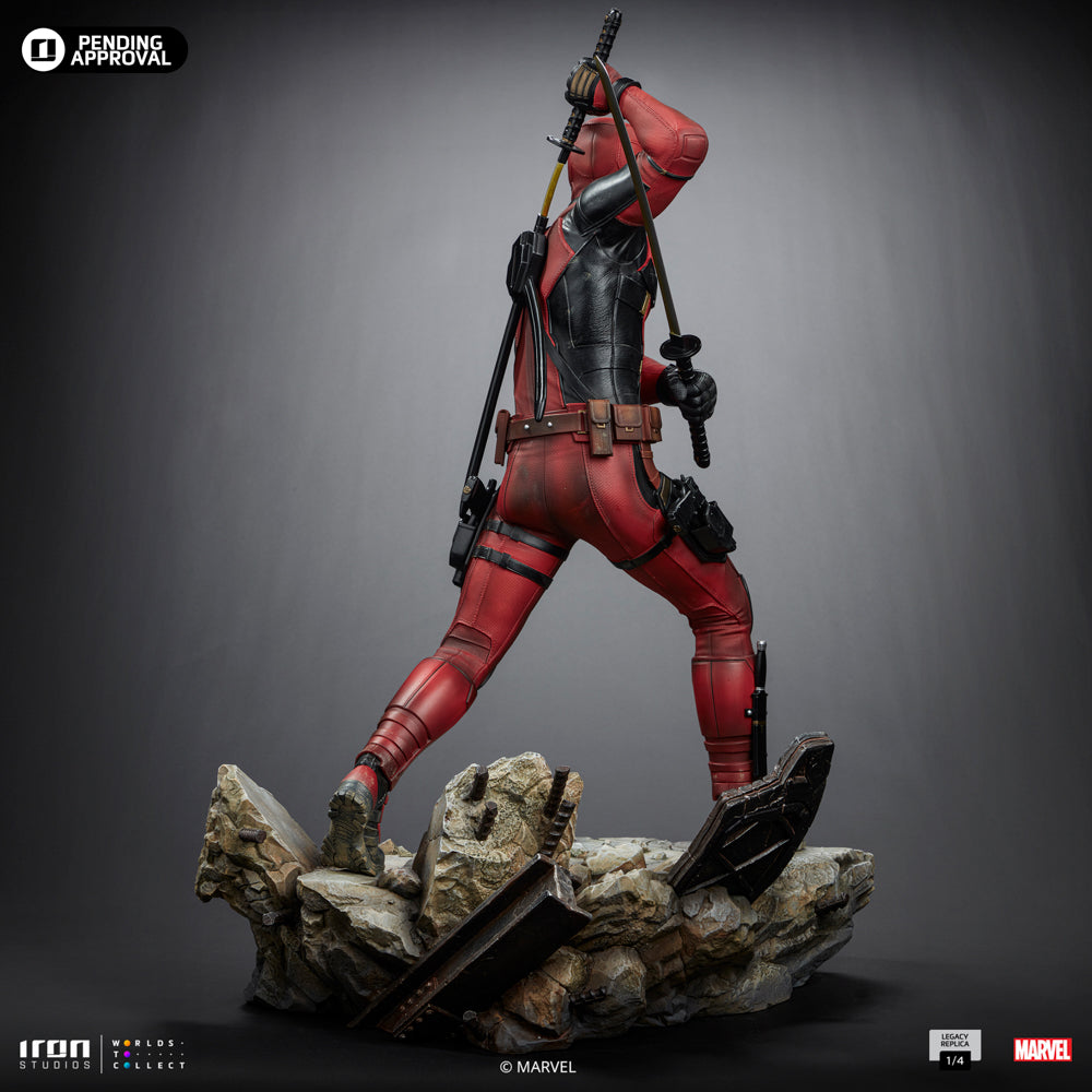 Deadpool  Deadpool & Wolverine  Legacy Replica 1/4  Iron Studios