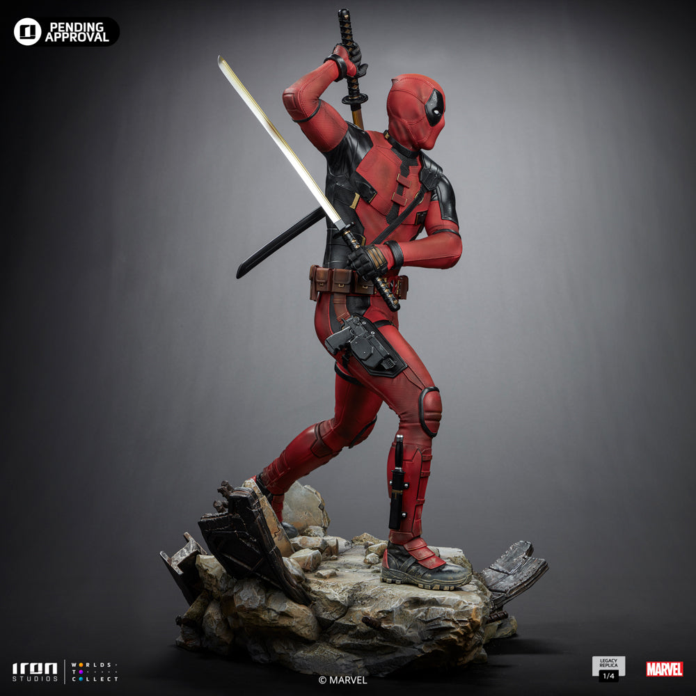 Deadpool  Deadpool & Wolverine  Legacy Replica 1/4  Iron Studios