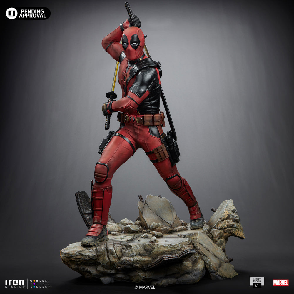 Deadpool  Deadpool & Wolverine  Legacy Replica 1/4  Iron Studios