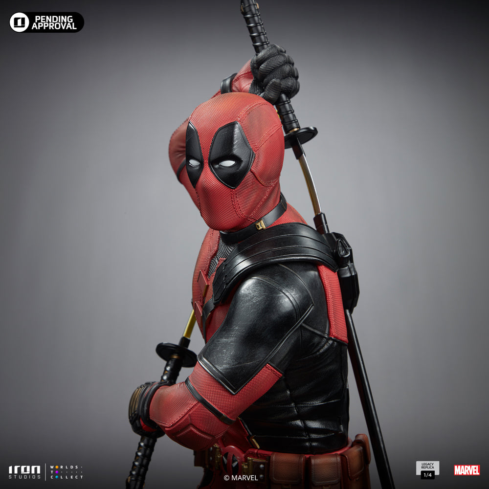 Deadpool  Deadpool & Wolverine  Legacy Replica 1/4  Iron Studios