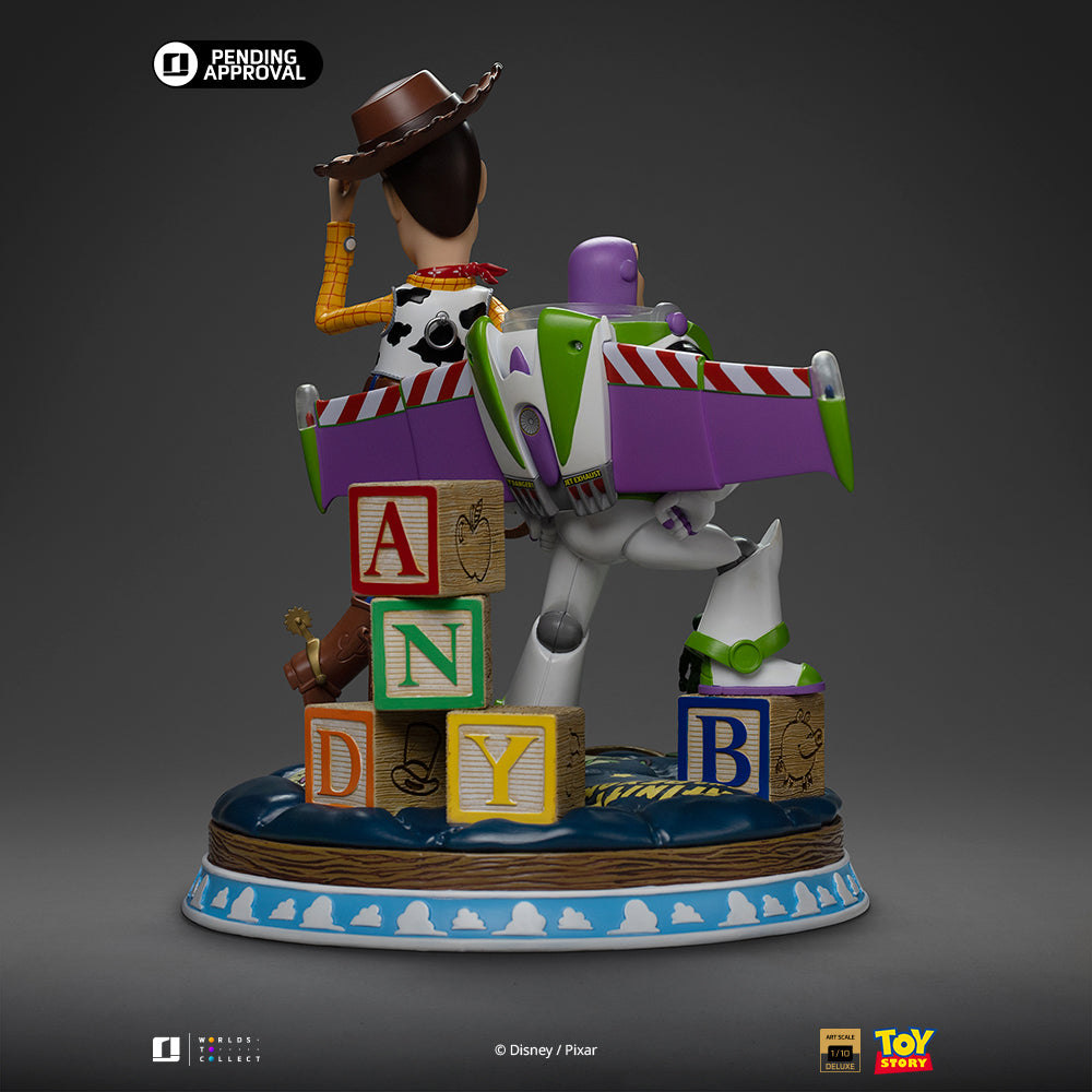 Digital Pre-Order - Statue Buzz & Woody - Toy Story - Deluxe Art Scale 1/10 - Iron Studios