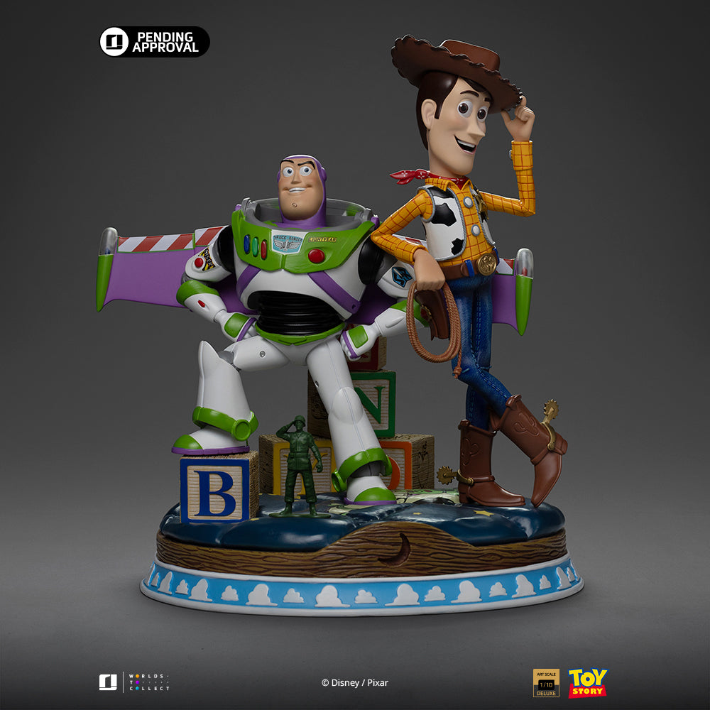 Buzz and Woody - Toy Story - Art Scale 1/10 - Iron Studios