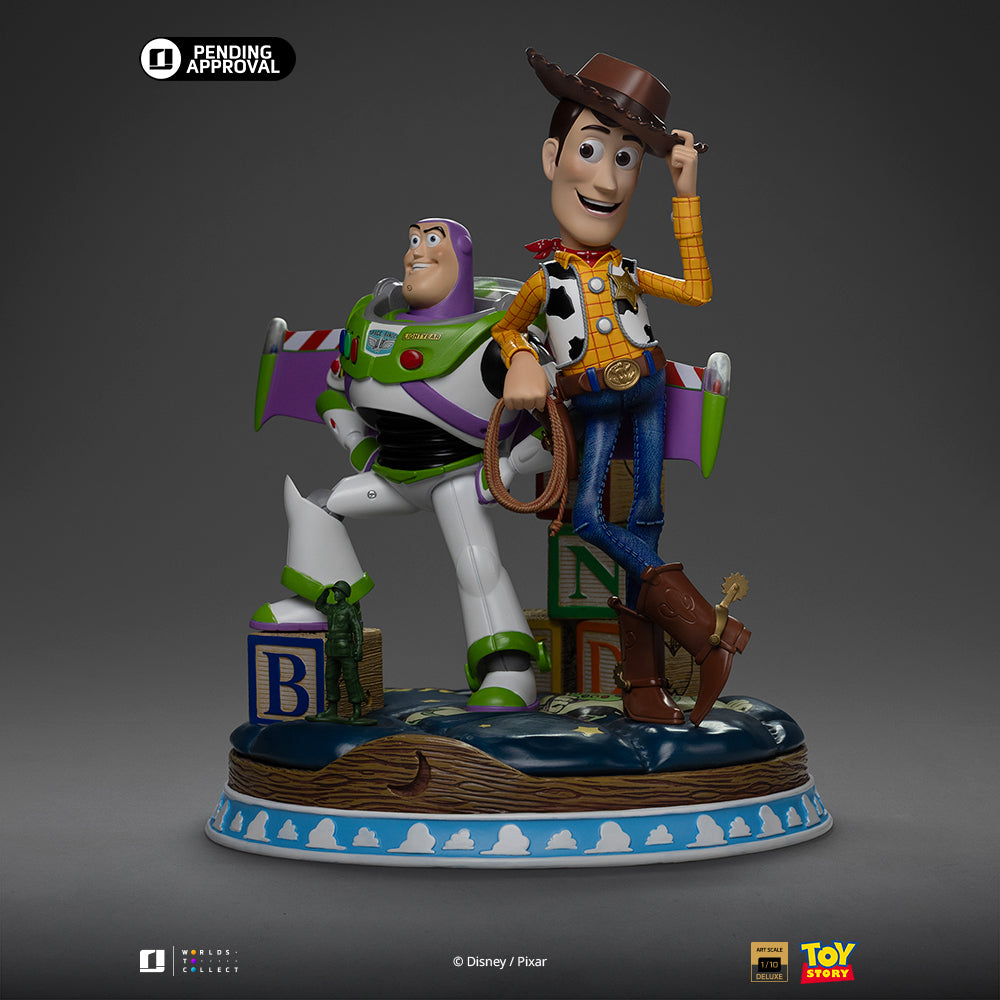 Buzz and Woody - Toy Story - Art Scale 1/10 - Iron Studios