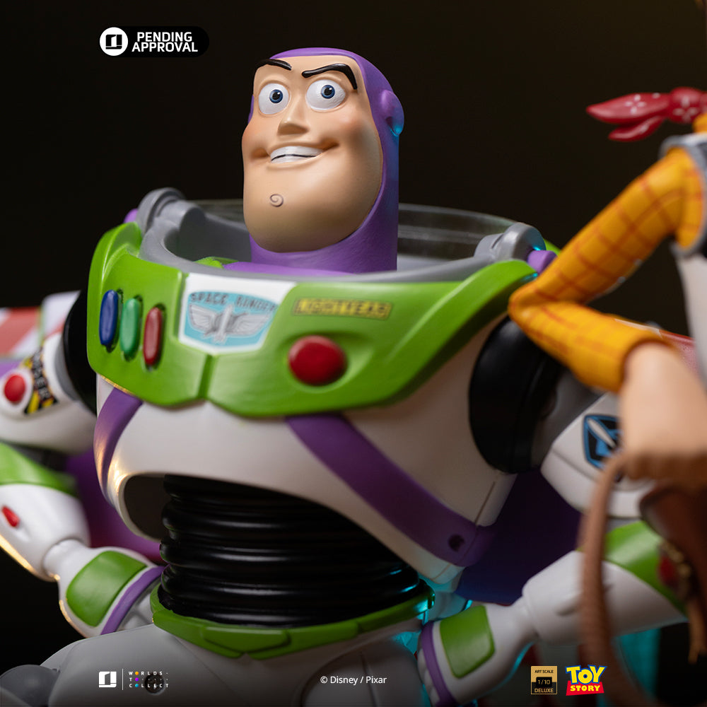 Digital Pre-Order - Statue Buzz & Woody - Toy Story - Deluxe Art Scale 1/10 - Iron Studios