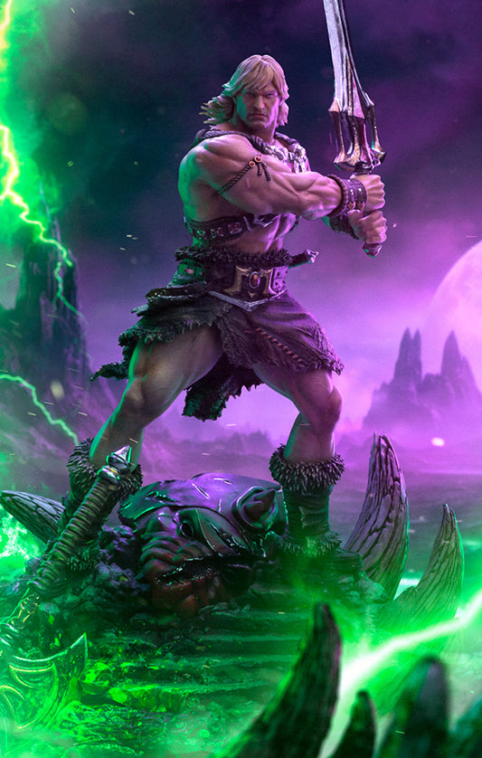Digital Pre-Order - Statue He-Man Unleashed - Masters of the Universe - Art Scale 1/10 - Iron Studios