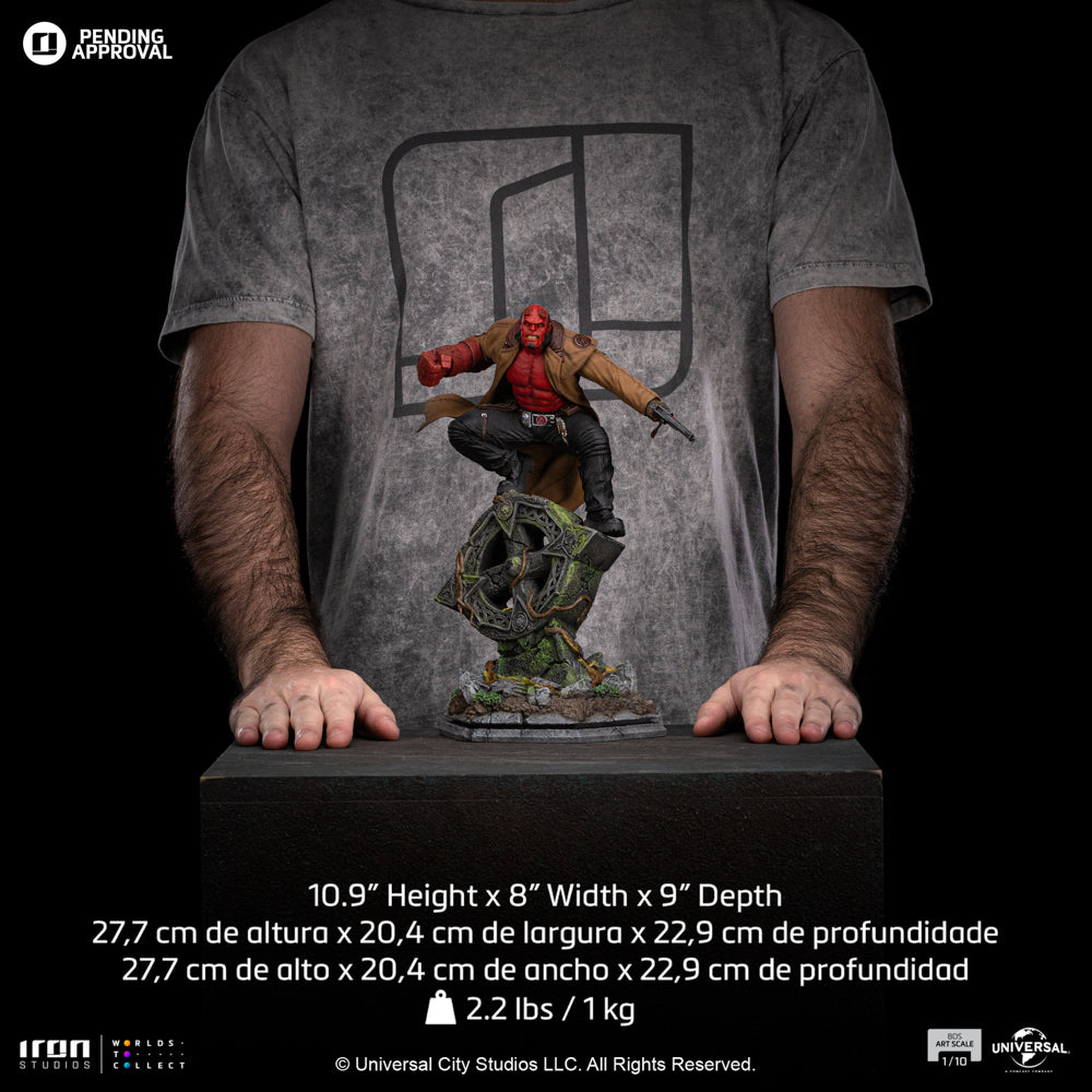 Hellboy - Hellboy 2: The Golden Army - Art Scale 1/10 - Iron Studios