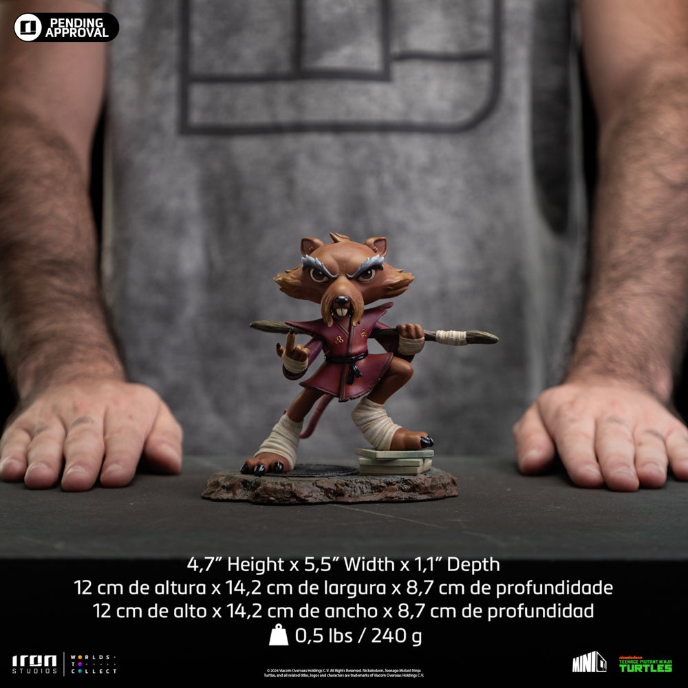 Statue Master Splinter  Teenage Mutant Ninja Turtles  Minico  Iron Studios