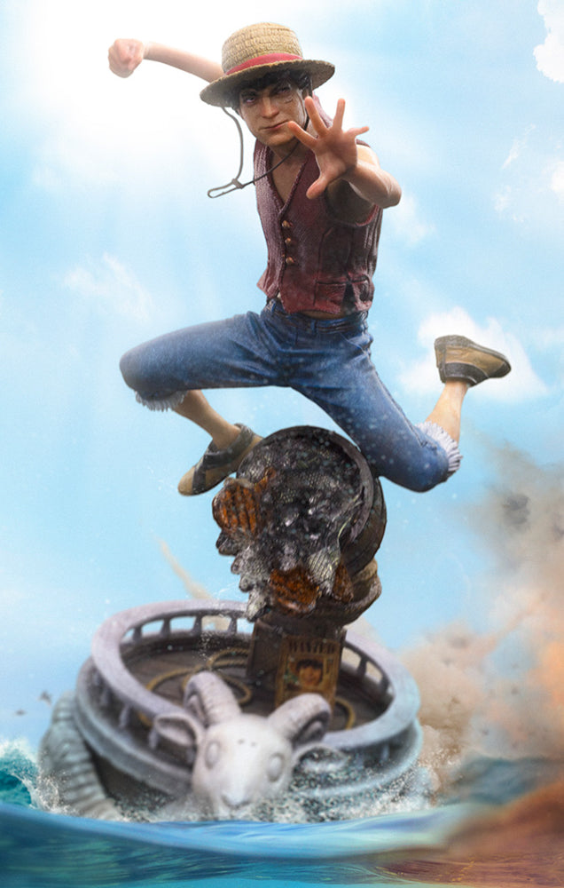 Monkey D. Luffy  One Piece  Art Scale 1/10  Iron Studios