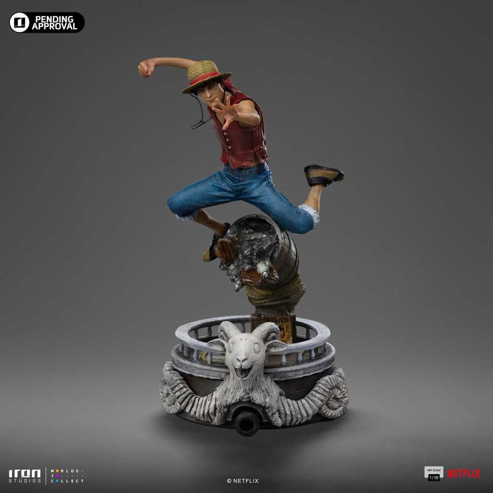 Monkey D. Luffy  One Piece  Art Scale 1/10  Iron Studios