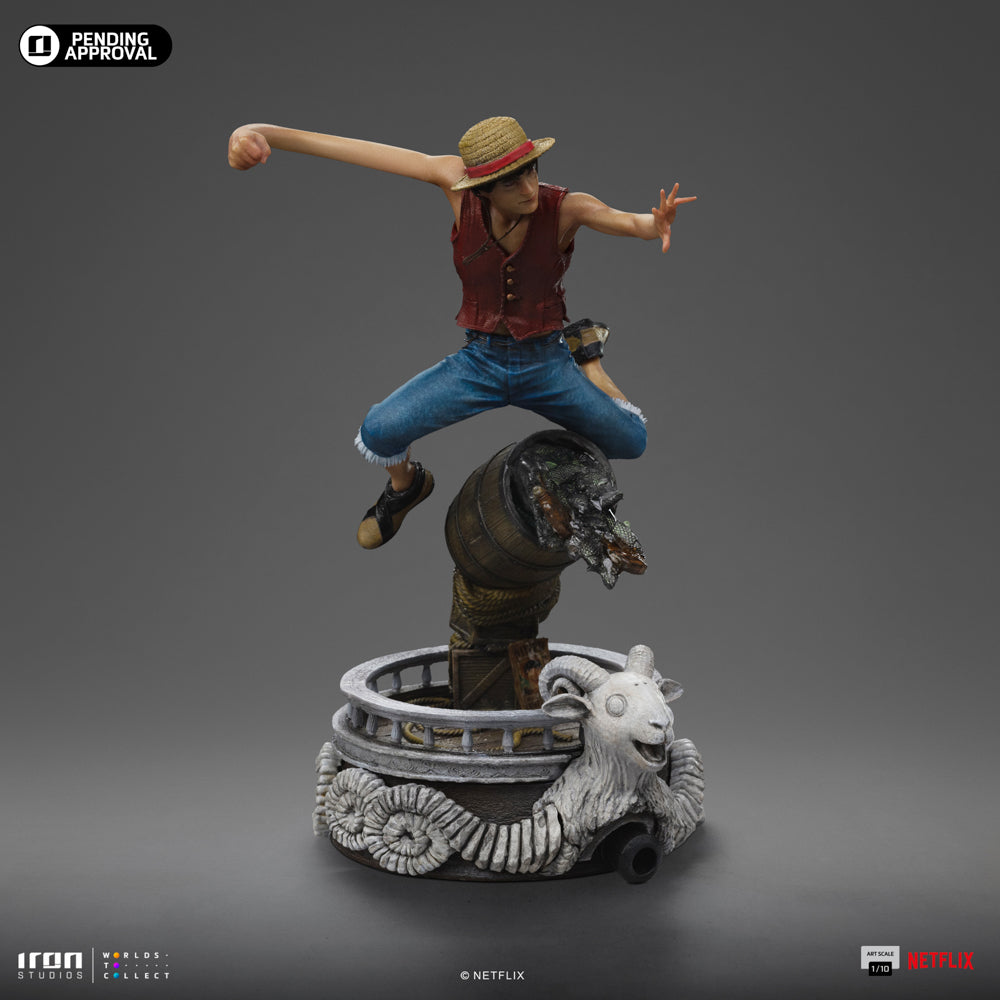 Monkey D. Luffy  One Piece  Art Scale 1/10  Iron Studios