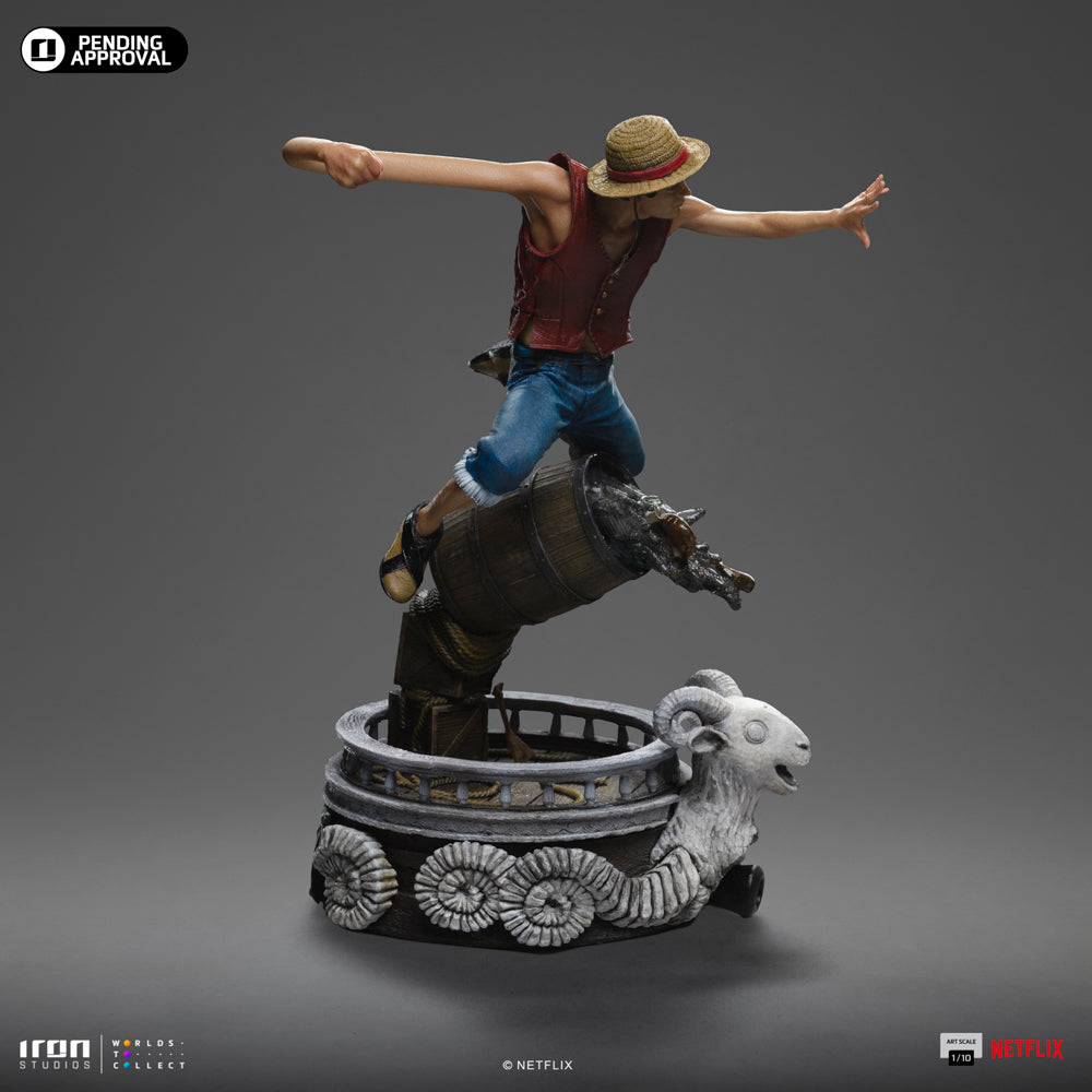 Monkey D. Luffy  One Piece  Art Scale 1/10  Iron Studios