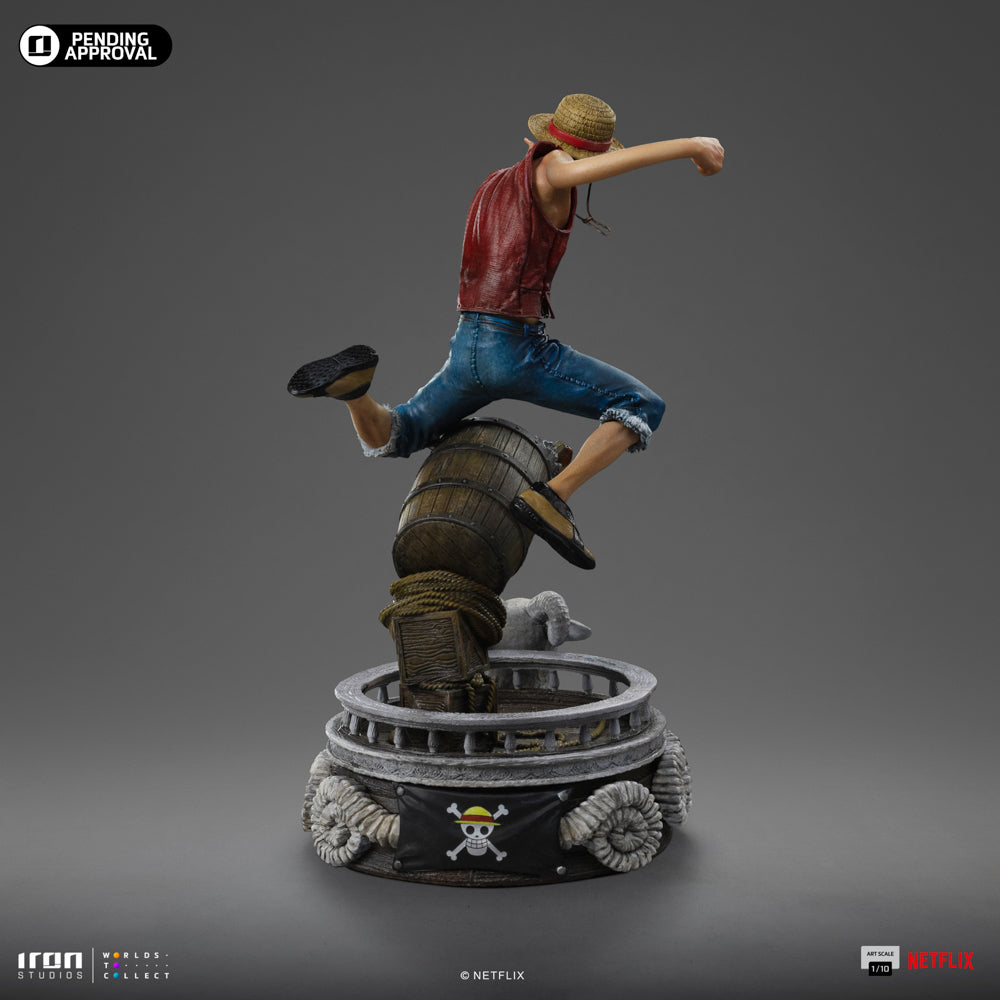 Monkey D. Luffy  One Piece  Art Scale 1/10  Iron Studios