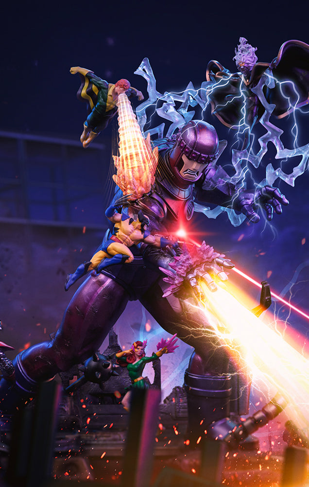 X-Men Danger Room Diorama A - X-Men - Demi Art Scale 1/20 - Iron Studios