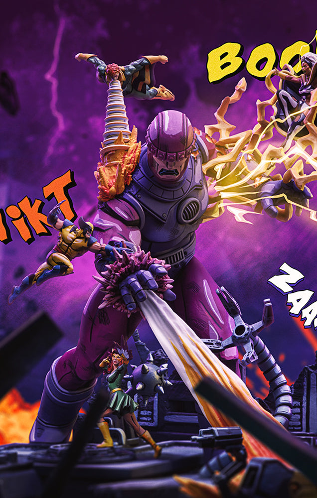 X-Men Danger Room Diorama A (Comics Version) - X-Men - Demi Art Scale 1/20 - Iron Studios