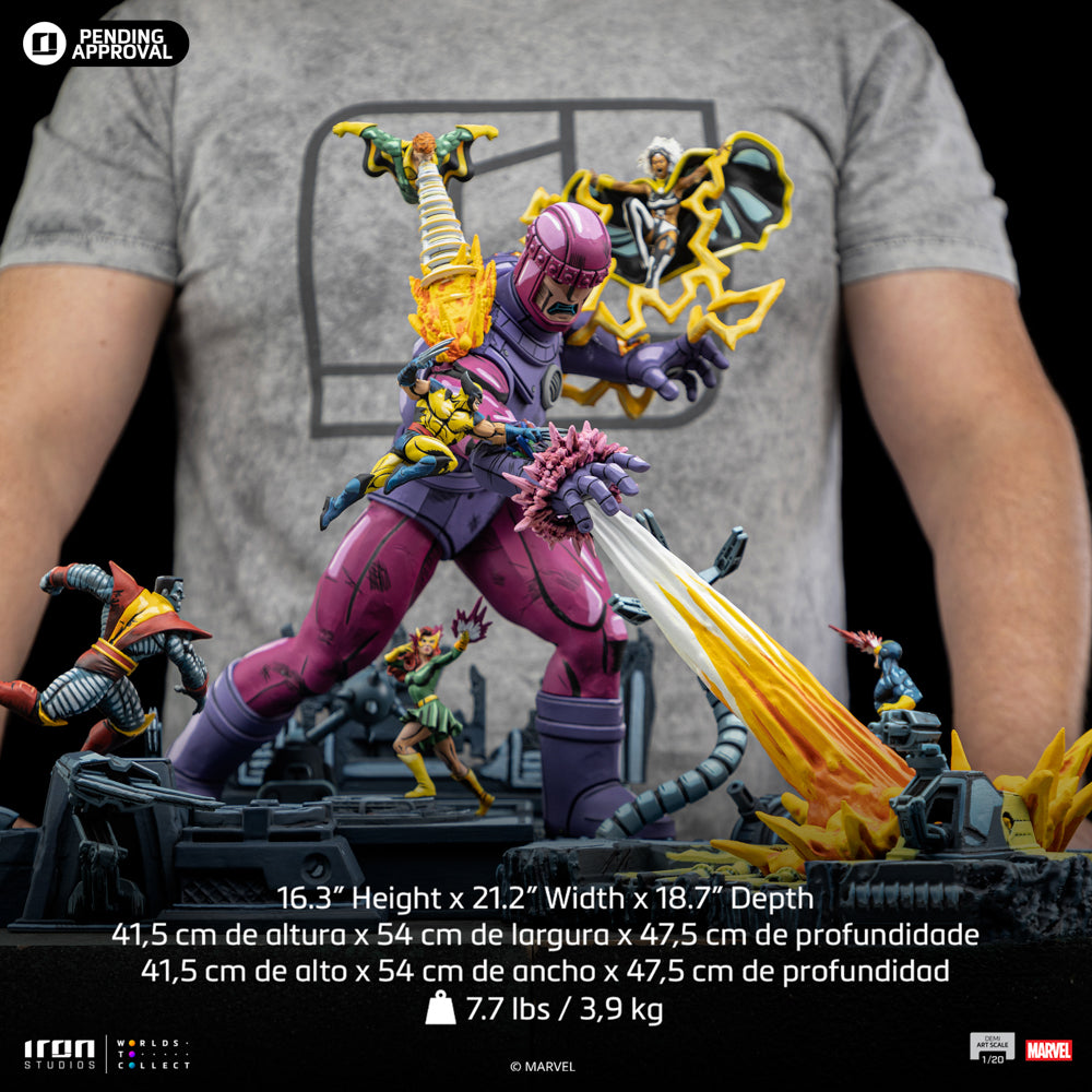 X-Men Danger Room Diorama A (Comics Version) - X-Men - Demi Art Scale 1/20 - Iron Studios