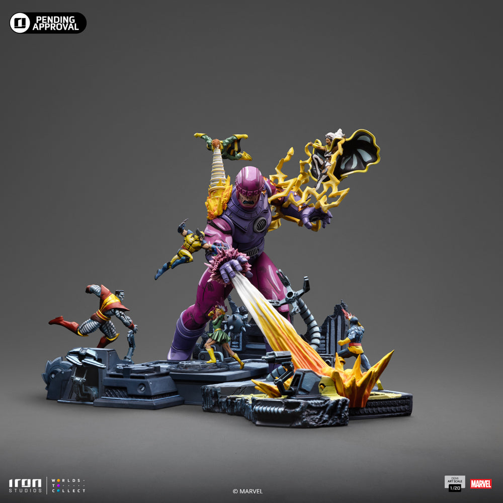 X-Men Danger Room Diorama A (Comics Version) - X-Men - Demi Art Scale 1/20 - Iron Studios