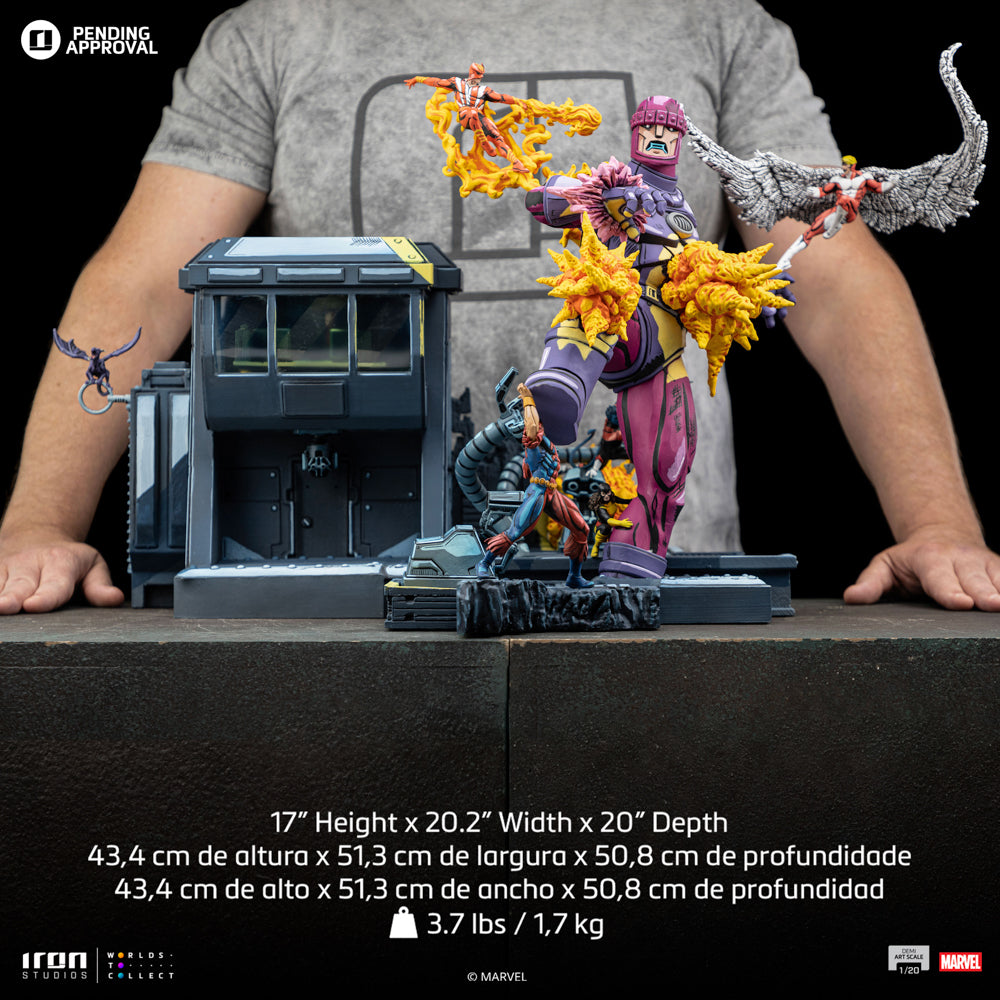 X-Men Danger Room B Diorama (Comics Version) - X-Men - Demi Art Scale 1/20 - Iron Studios