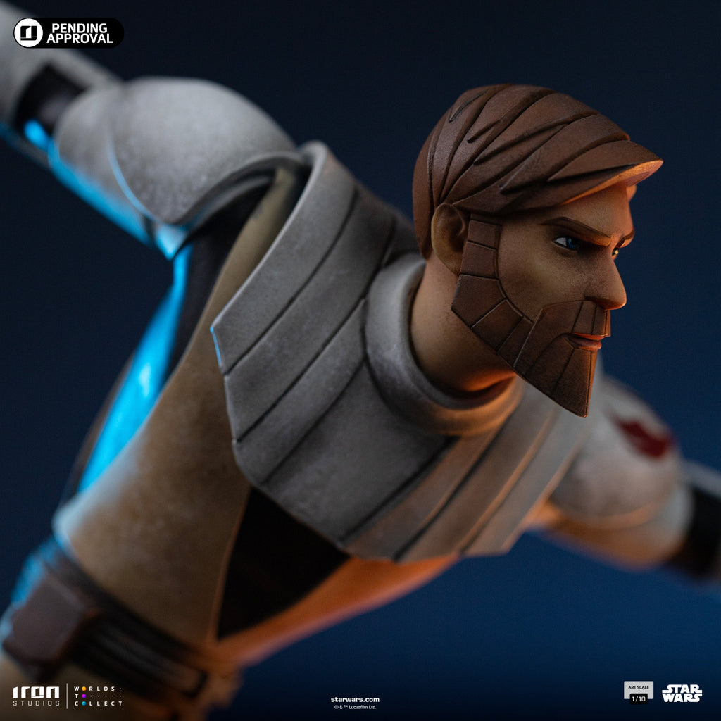 Obi-Wan Kenobi – Star Wars: Clone Wars - Art Scale 1/10 - Iron Studios
