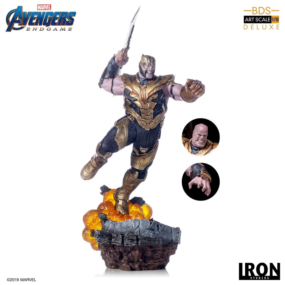 サノス iron studios 1/10 Statue Thanos Deluxe - Art Scale - 1/10 - Avengers: Endgame