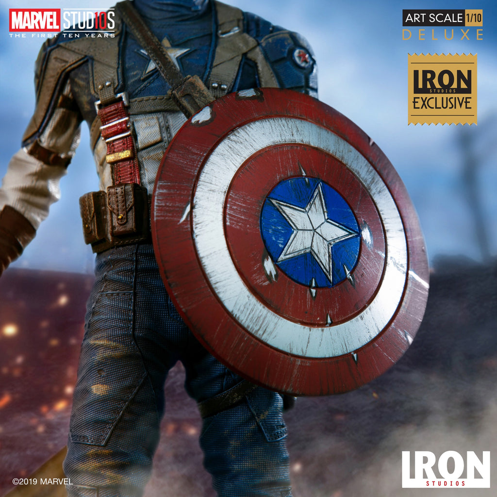 Statue Captain America - MCU 10 Years - Marvel - Art Scale 1/10 - Iron Studios