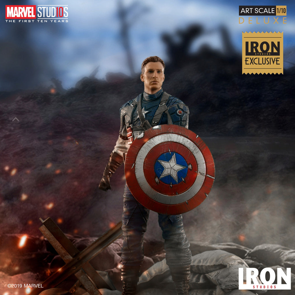 Statue Captain America - MCU 10 Years - Marvel - Art Scale 1/10 - Iron Studios