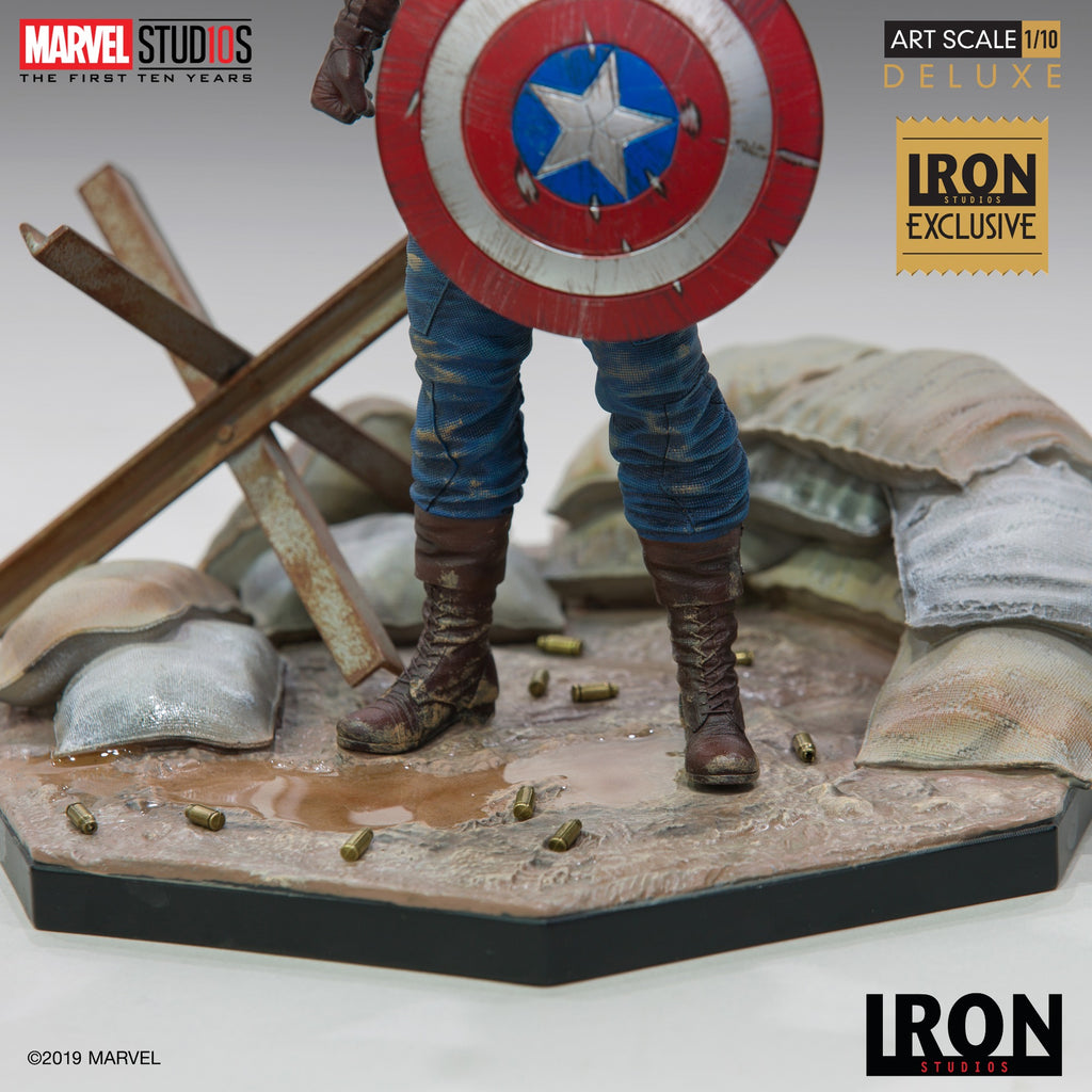 Statue Captain America - MCU 10 Years - Marvel - Art Scale 1/10 - Iron Studios
