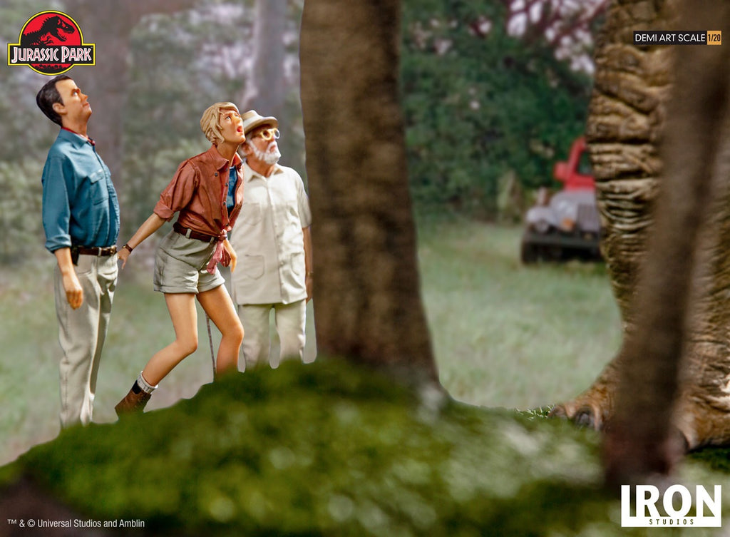 Welcome To Jurassic Park - Jurassic Park - Demi Scale 1/20 - Iron Studios