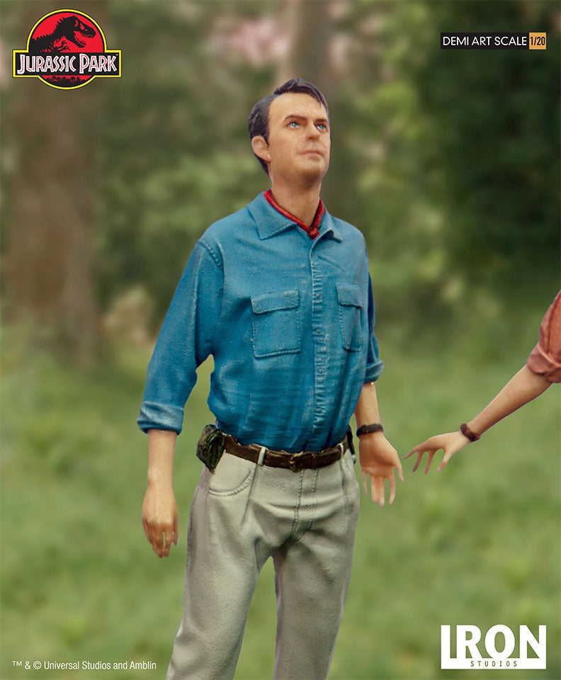 Welcome To Jurassic Park - Jurassic Park - Demi Scale 1/20 - Iron Studios