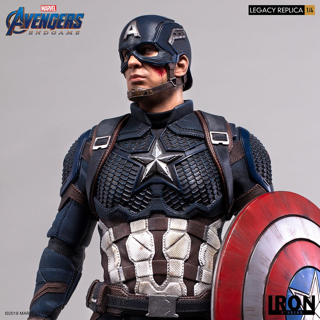 Statue Captain America Regular- Avengers: End Game - Legacy Replica 1/4 - Iron Studios