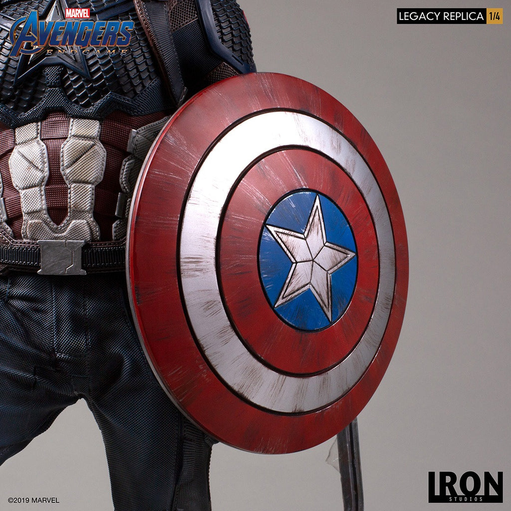 Statue Captain America Regular- Avengers: End Game - Legacy Replica 1/4 - Iron Studios