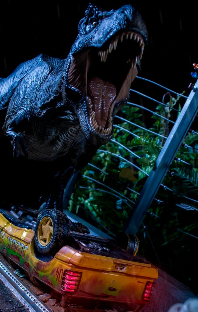 Statue T-Rex Attack - BDS - Art Scale - 1/10 - Jurassic Park - Set