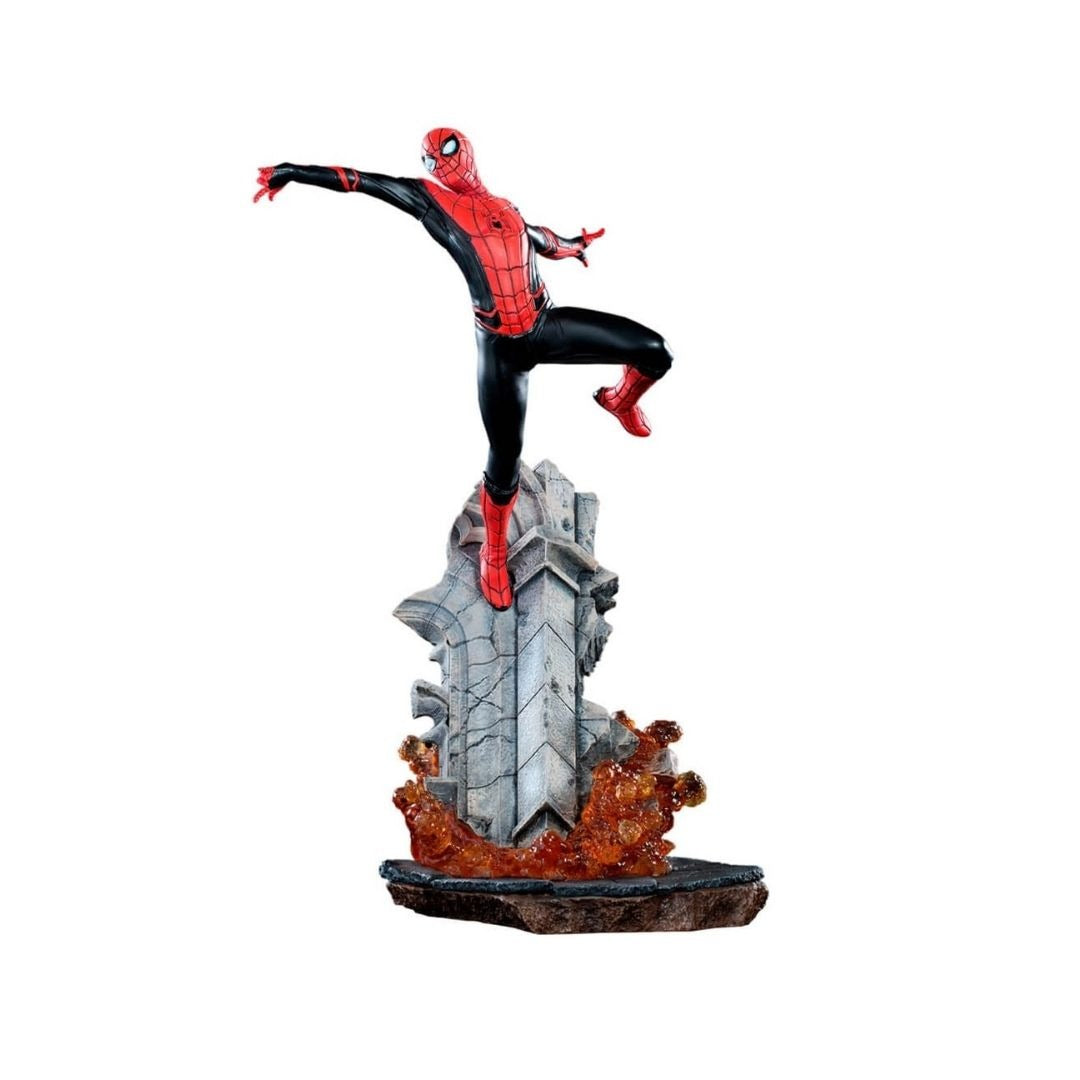 iron studios スパイダーマン　ファーフロムホーム Statue Spider-Man - Spider-Man: Far From Home - Bds Art