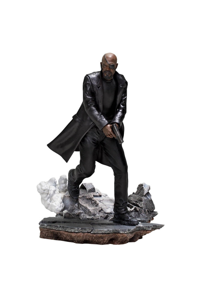 Statue Nick Fury - Spider-Man: Far From Home - Bds Art Scale 1/10 - Iron Studios