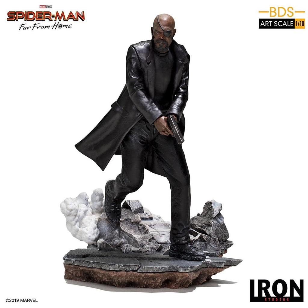 Statue Nick Fury - Spider-Man: Far From Home - Bds Art Scale 1/10 - Iron Studios
