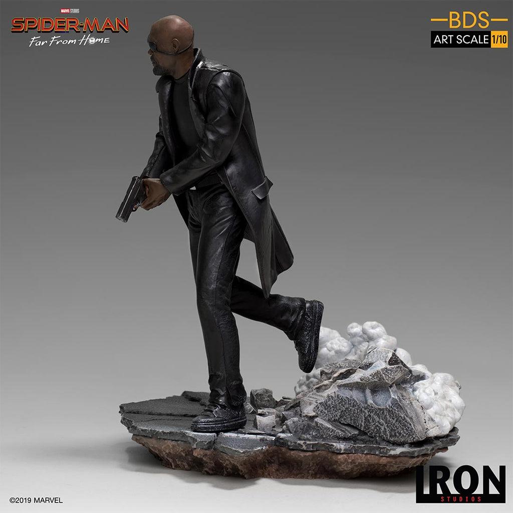 Statue Nick Fury - Spider-Man: Far From Home - Bds Art Scale 1/10 - Iron Studios