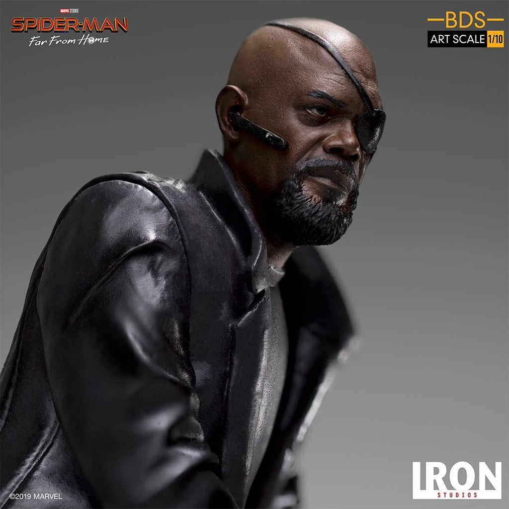 Statue Nick Fury - Spider-Man: Far From Home - Bds Art Scale 1/10 - Iron Studios