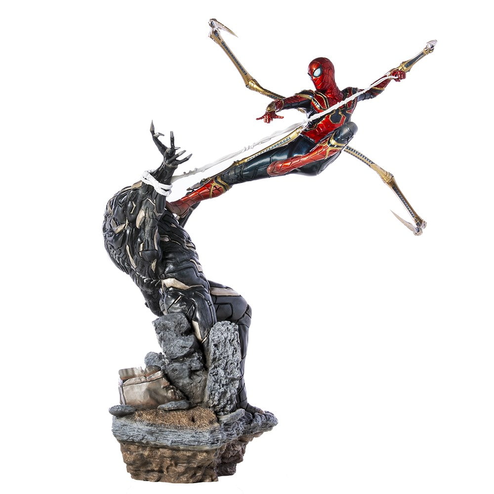 Statue Iron Spider Vs Outrider - Avengers: Endgame - BDS Art Scale - Iron Studios